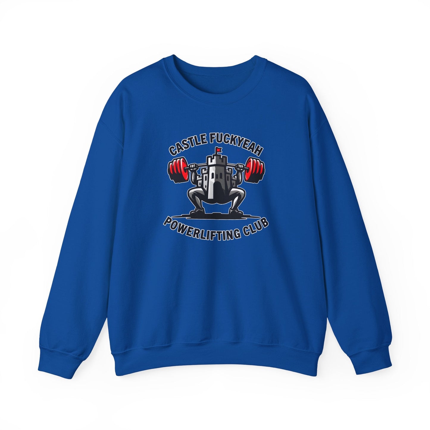Royal Castle FY Heritage jumper, front logo print, built for strength and training.