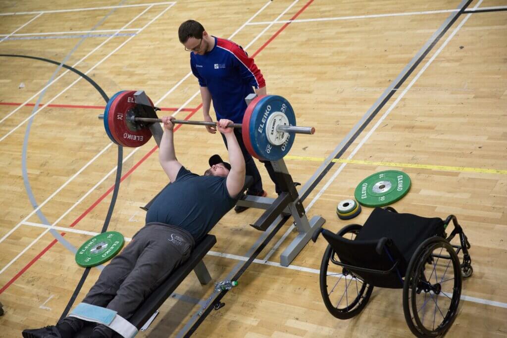 "Here’s what a para powerlifting bench looks like! It’s designed to provide safe and inclusive access for adaptive athletes, allowing everyone to take part in the sport we love."