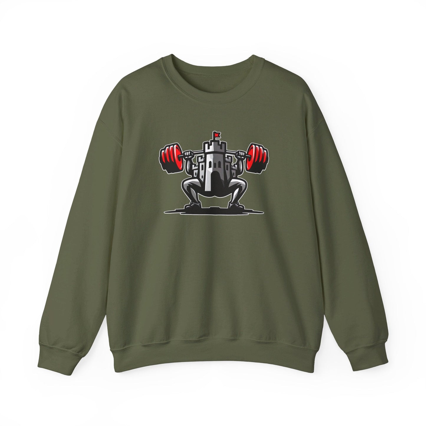 Military Green Gym Jumper