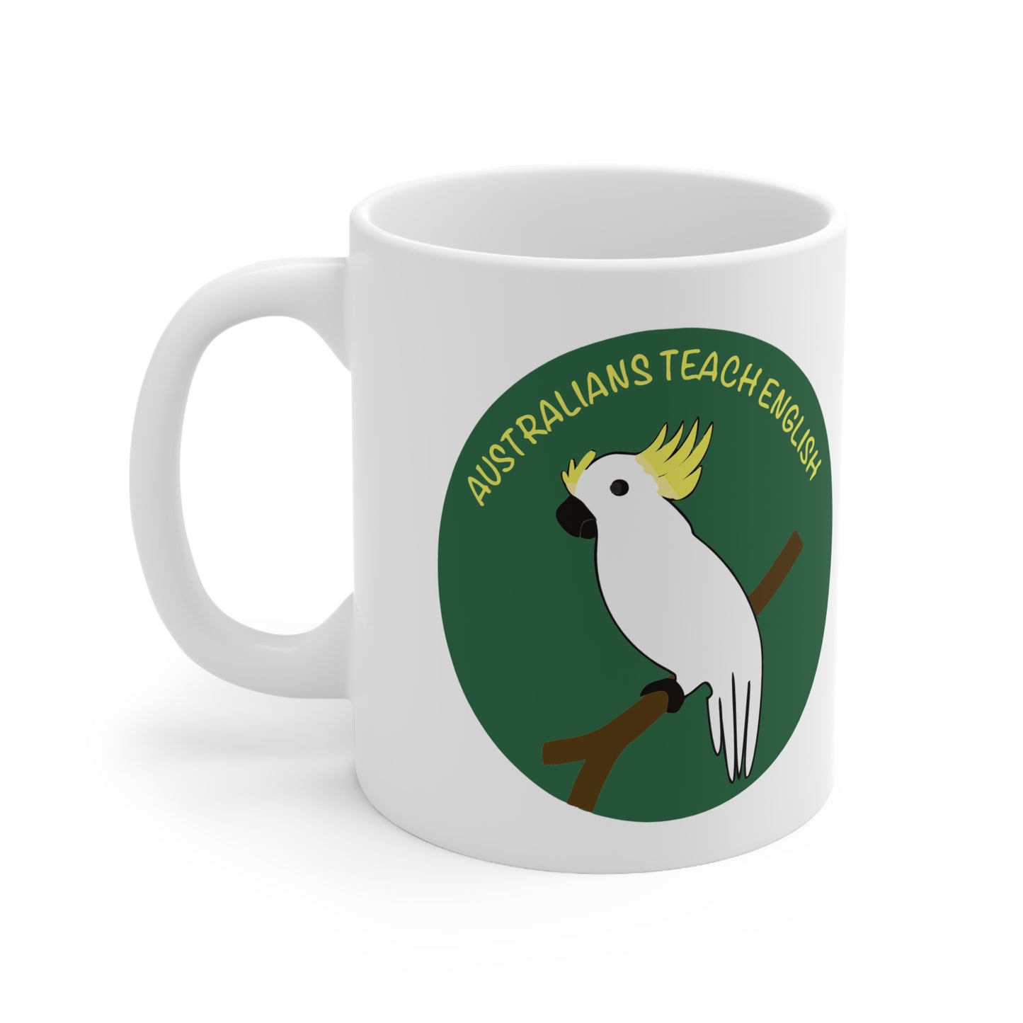 Australians Teach English Circular Logo Ceramic Mug