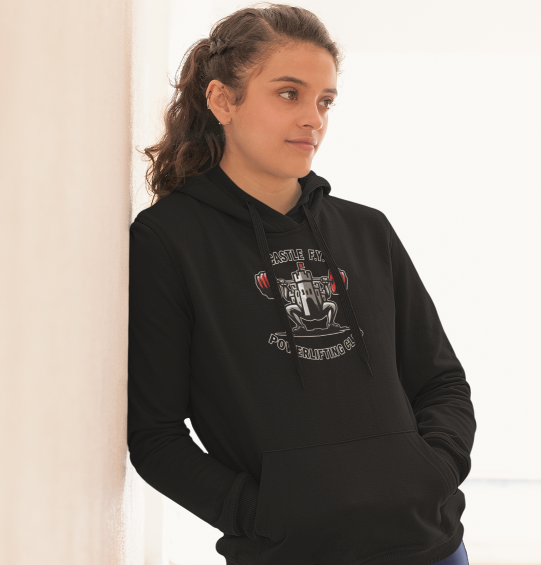 Castle F.Y. Ironclad Gym Hoodie in Black – a bold, durable gym hoodie designed for intense training sessions.