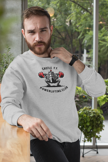Sport Grey Castle F.Y. gym sweater, ideal for workouts and casual wear.
