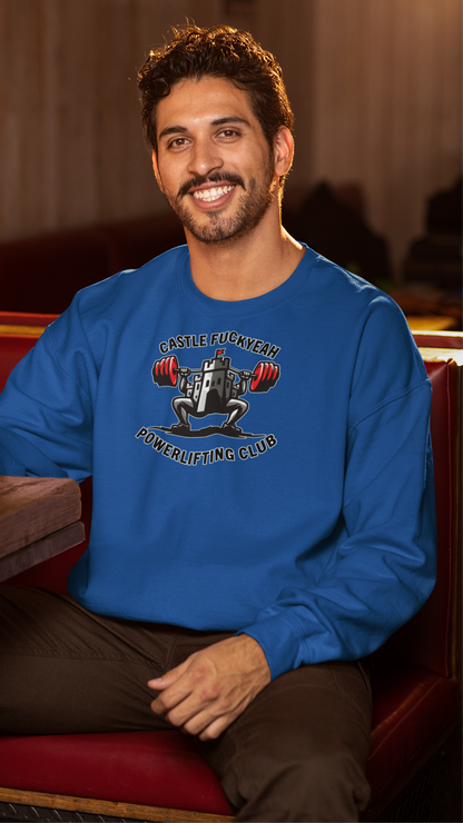 Royal Castle FY Heritage jumper, front logo print, built for strength and training.